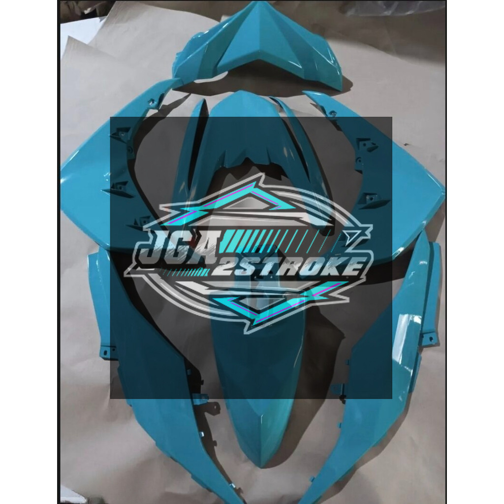 COVER BODY HALUS YAMAHA MIO M3 MIO Z 125 FULLSET BODI SET MIO Z MIO M3 125 WARNA TOSCA