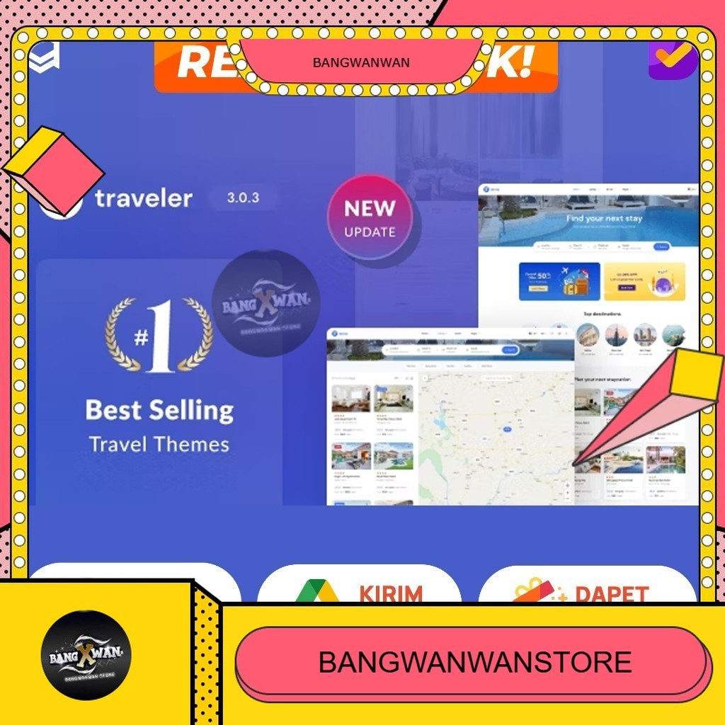 Traveler Tema Wordpress Travel Booking WordPress Theme Premium