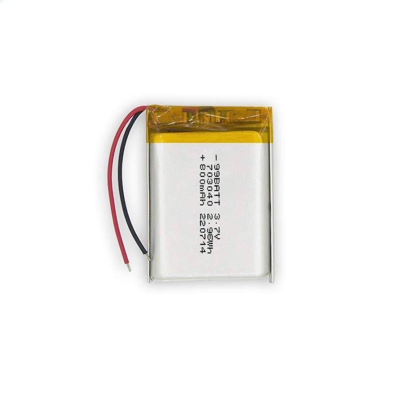 37V 800mAh 703040 Lipo Polymer Lithium Rechargeable Battery Replacement for cozmo robot