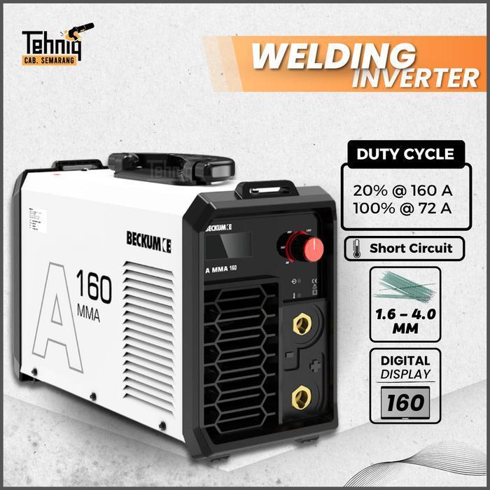 MESIN LAS LISTRIK BECKUM MMA A 120 INVERTER WELDING / MESIN LAS BECKUM - BECKUM MMA 160