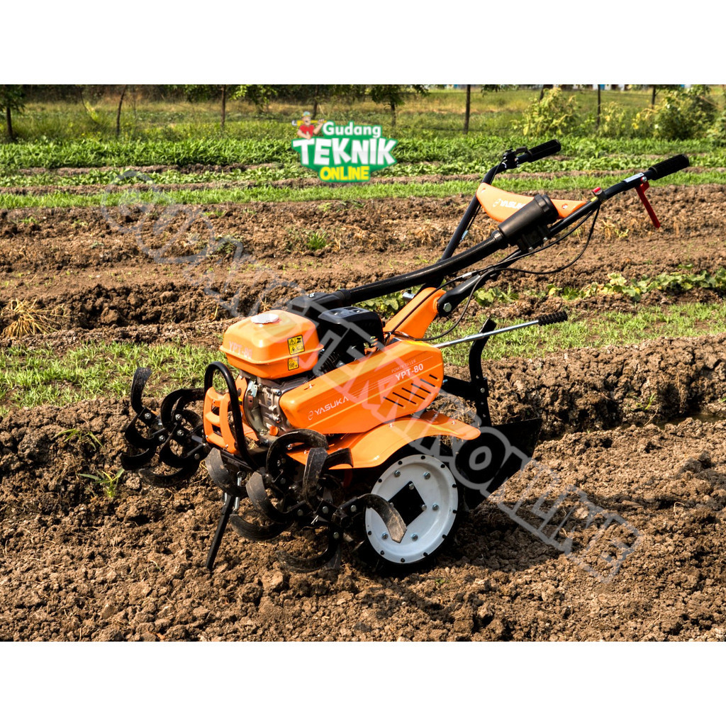 Mesin Traktor Mini Cultivator YASUKA YPT80 Model VBELT / Mesin Bajak Sawah Basah Kering - Tiller Cul
