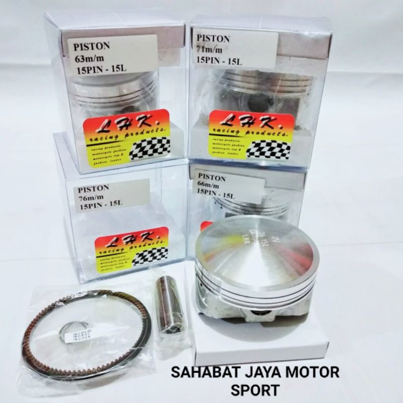 Seher LHK Piston LHK 59 PIN 15 60 PIN 15 61 PIN 15 62 PIN 15 63 PIN 15 64 PIN 15 65 PIN 15 66 PIN 15