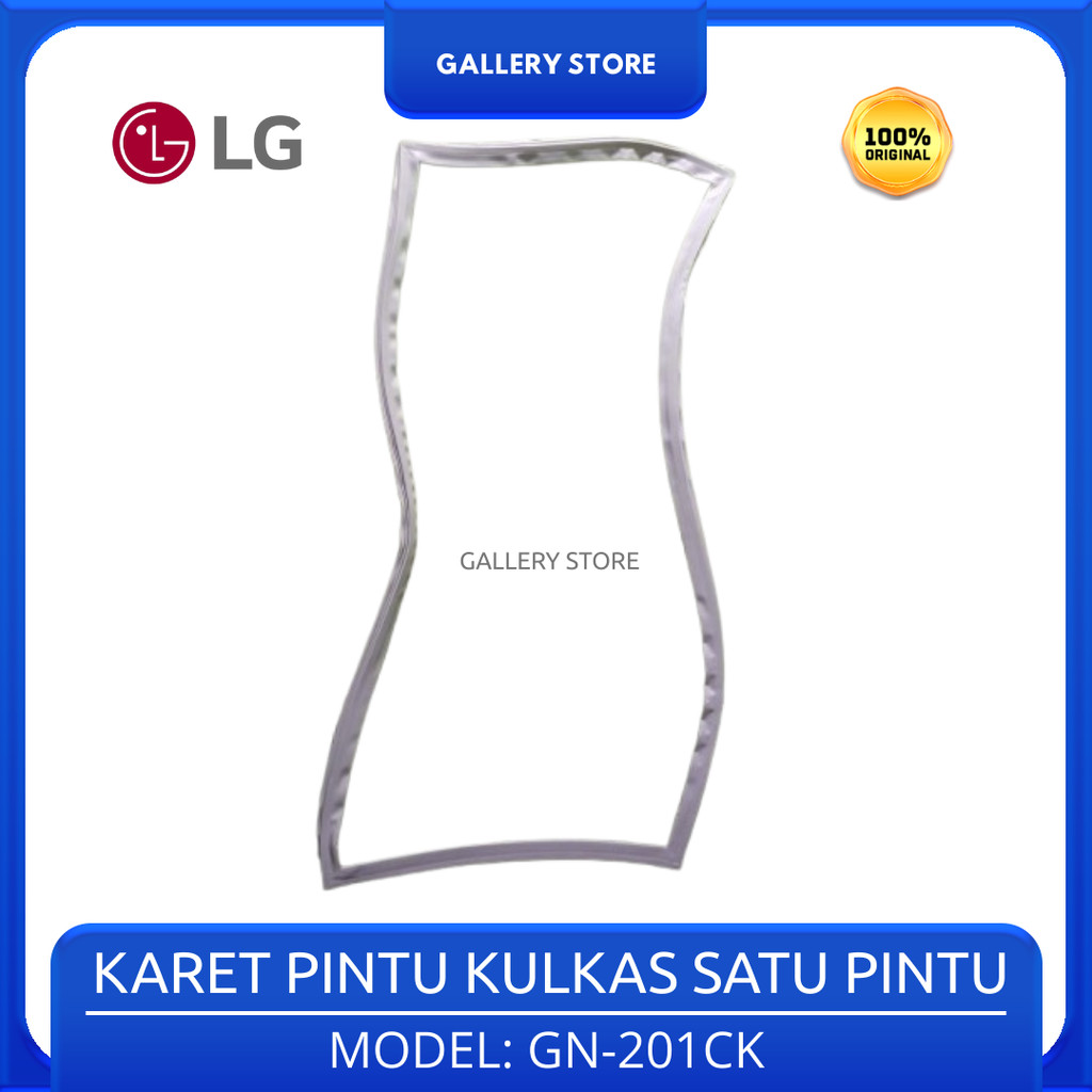 Karet Gasket Pintu Kulkas 1 Pintu LG Frezeer GN-201CK