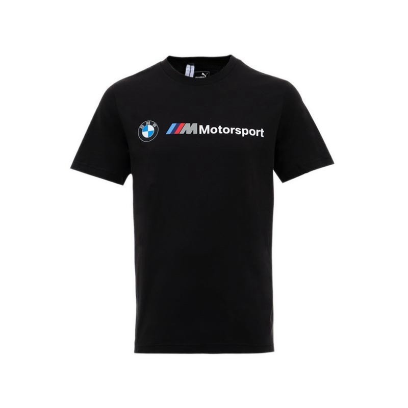 Puma BMW M Motorsport Men's Logo Tee - Black T-Shirt