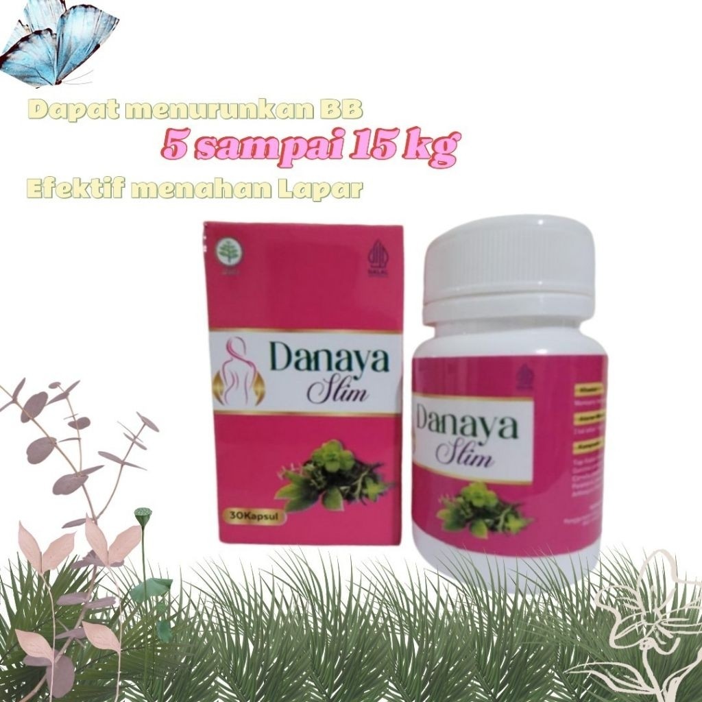 BP HERBAL DANAYA GlowSlim Perawatan isi 30 kapsul