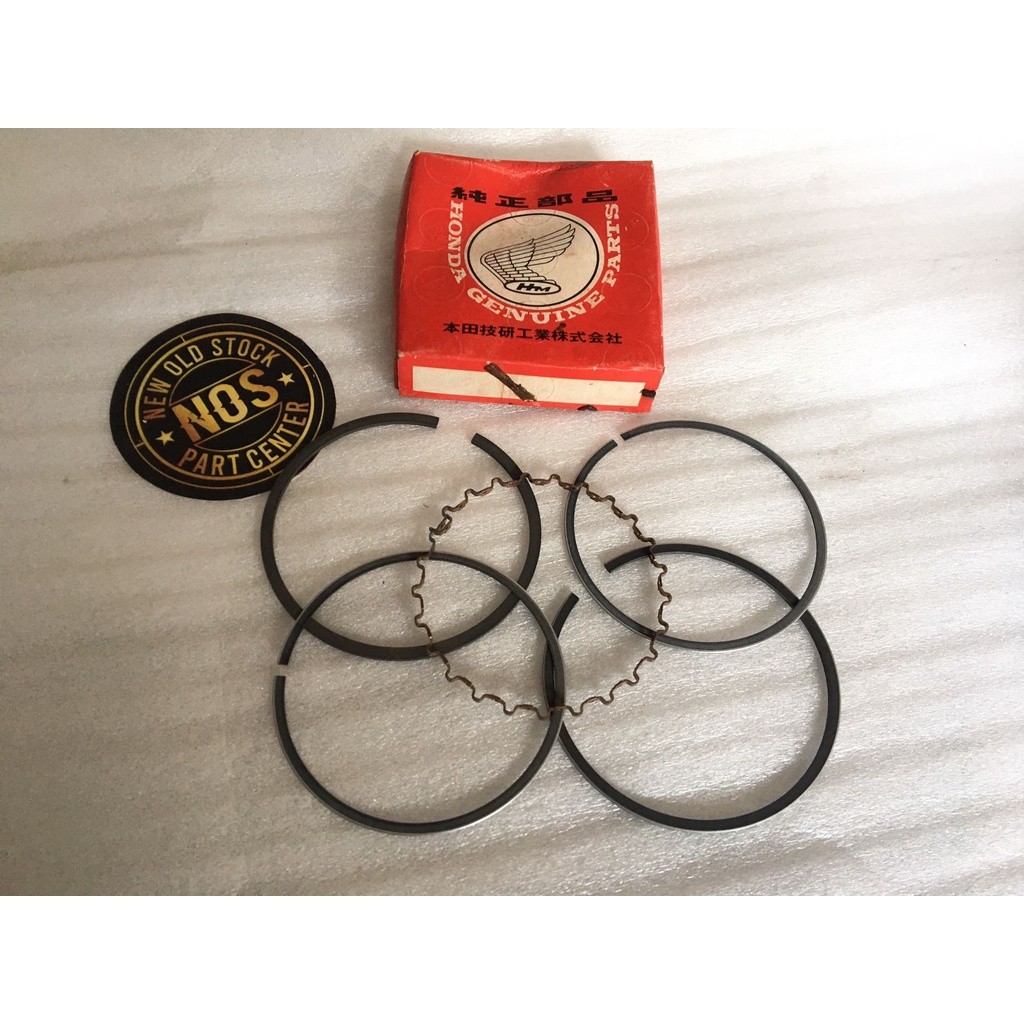 RING RENG SEHER PISTON HONDA GL125 GL 125 XL125 XL 125 ORIGINAL ORI ASLI JAPAN NOS