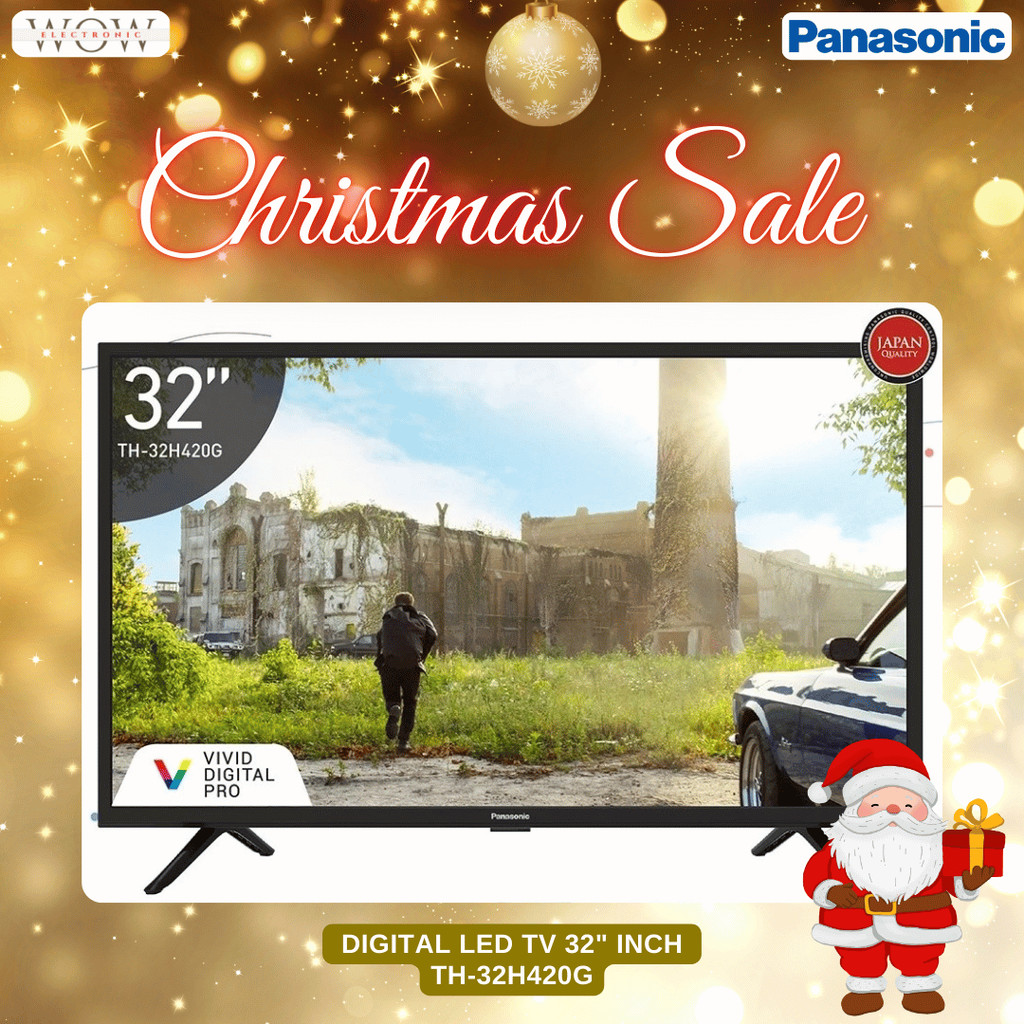 PANASONIC TV 32" INCH DIGITAL LED TV TH-32H420G - WE
