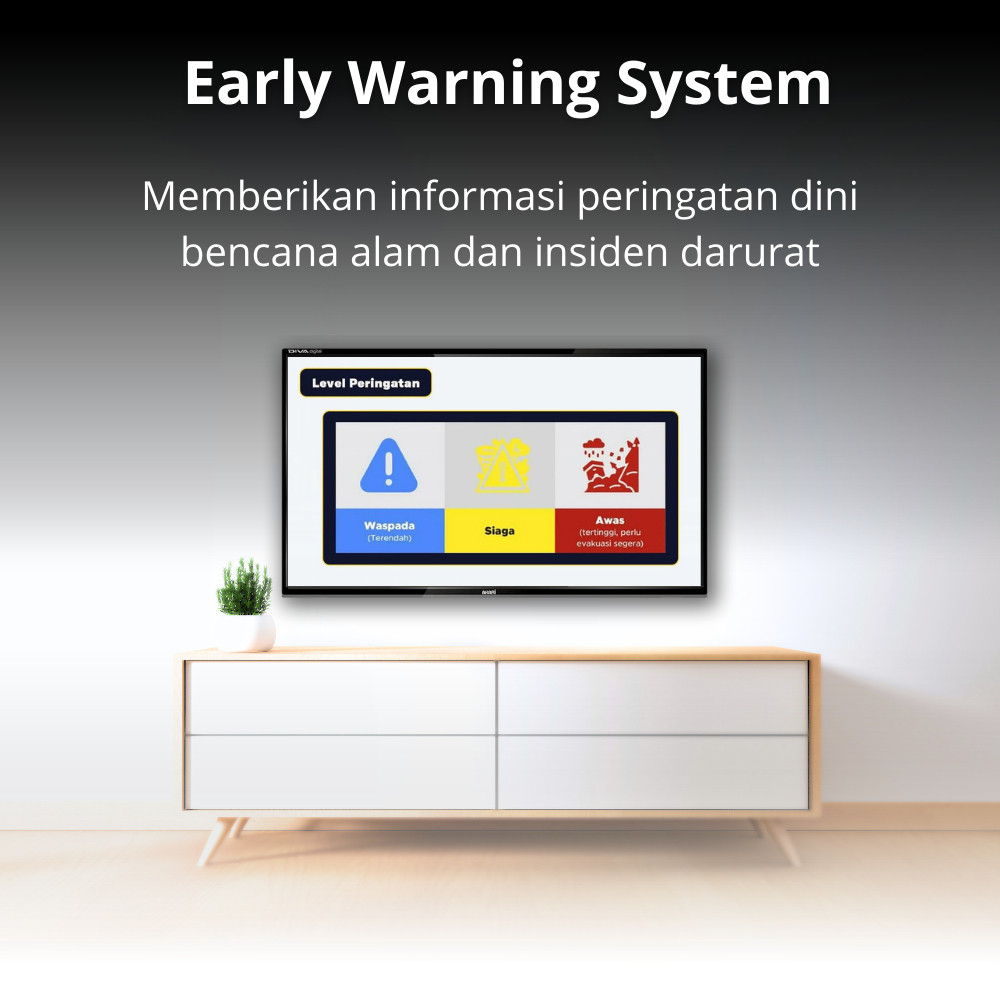 SL AKARI Digital DVBT-2 TV 32 inch LE-32D53 ( LED TV 32 Inch )