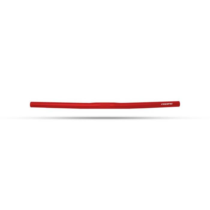 STANG SEPEDA LIPAT HANDLE BAR PACIFIC D152 FLAT 580MM ALLOY - Merah SEPEDA
