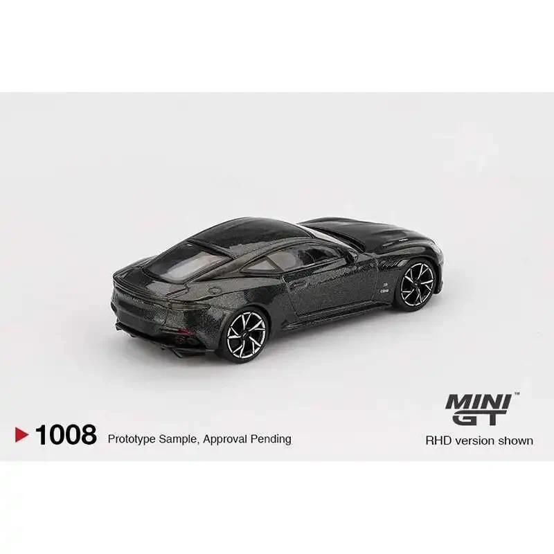 MINIGT In Stock 1008 1:64 Aston Martin DBS 007 Edition Diecast Car Model Collection Toys