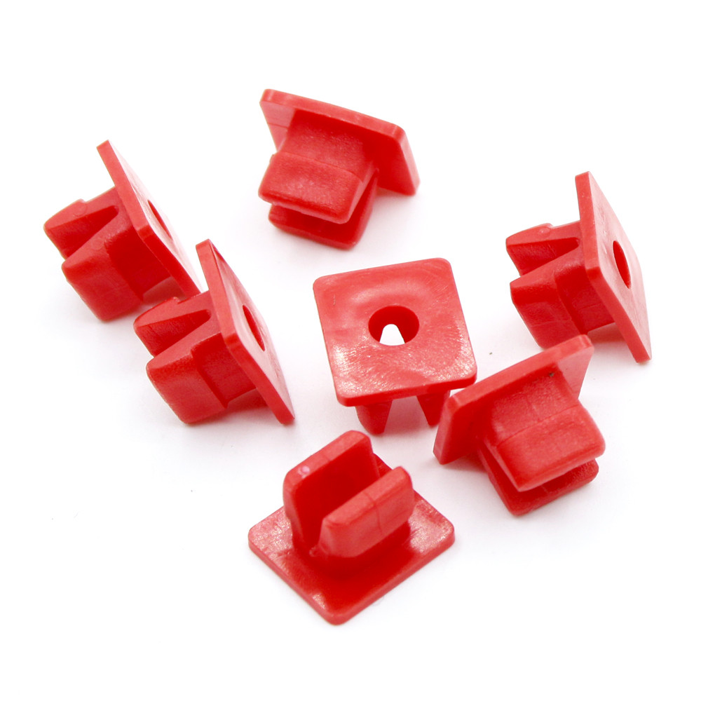 50 Pcs Car Round head Nut Screw Fixed Grommet Clip Plastic Snap In Fastener