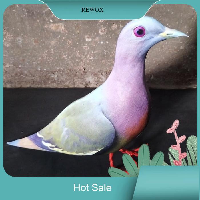 COD dekorasi taman burung katik Jontrot patung burung punai / boneka dekoy manuk walik mirip aslinya