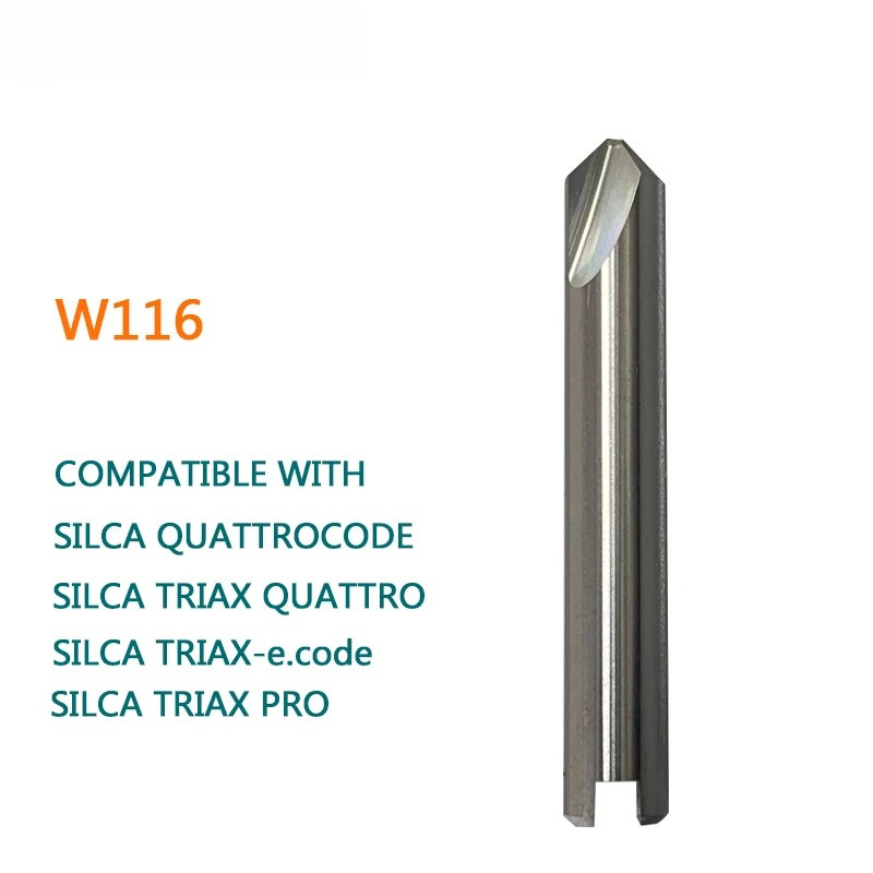 SILCA TRIAX mple Cutter W116 Compatible with SILCA TRIAX QUATTRO TRIAX PRO QUATTROCODE TRIAXecode Ke