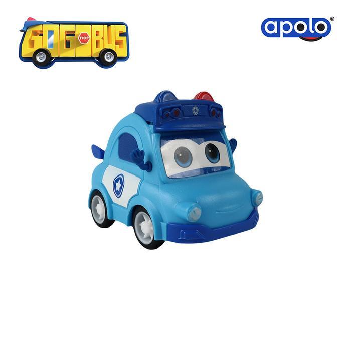 Gogo Bus Pull Back Vehicle - School Bus