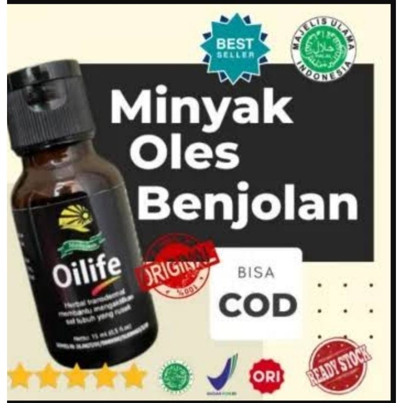 Oilife Original Minyak Oles Obat Benjolan Asli Ampuh By trend