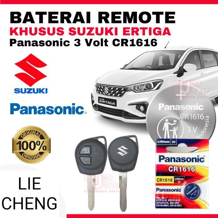 LC BATERAI REMOTE SUZUKI ERTIGA ORIGINAL PANASONIC CR1616