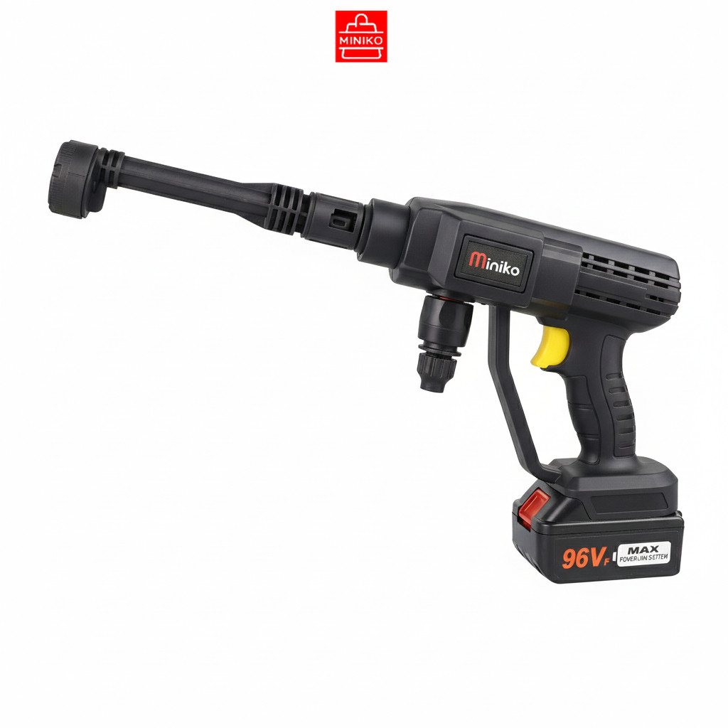 MINIKO Jet Cleaner Cordless Baterai 21V - 48V - 96V / Mesin Cuci Steam Portable High Pressure