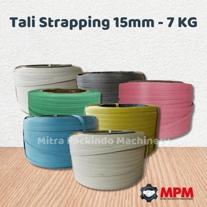Tali Strapping Band 15mm / Tali Straping 12mm / Tali Packing Klem - 15mm 7kg, KNINGLebihTEBAL