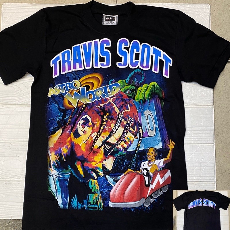 Travis Scott Black T Shirr