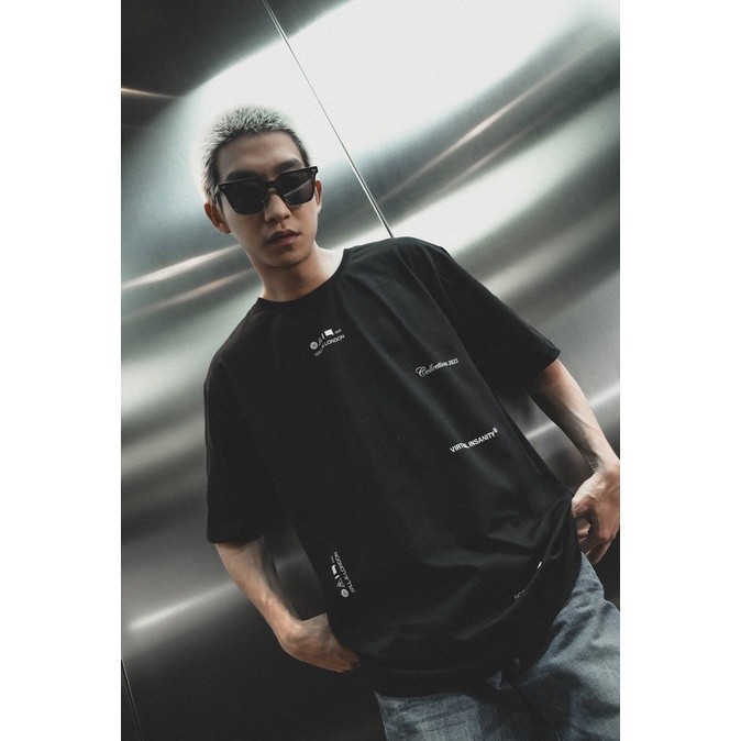 WILL-K LONDON Virtual Insanity Clone T-Shirt - Black fashion