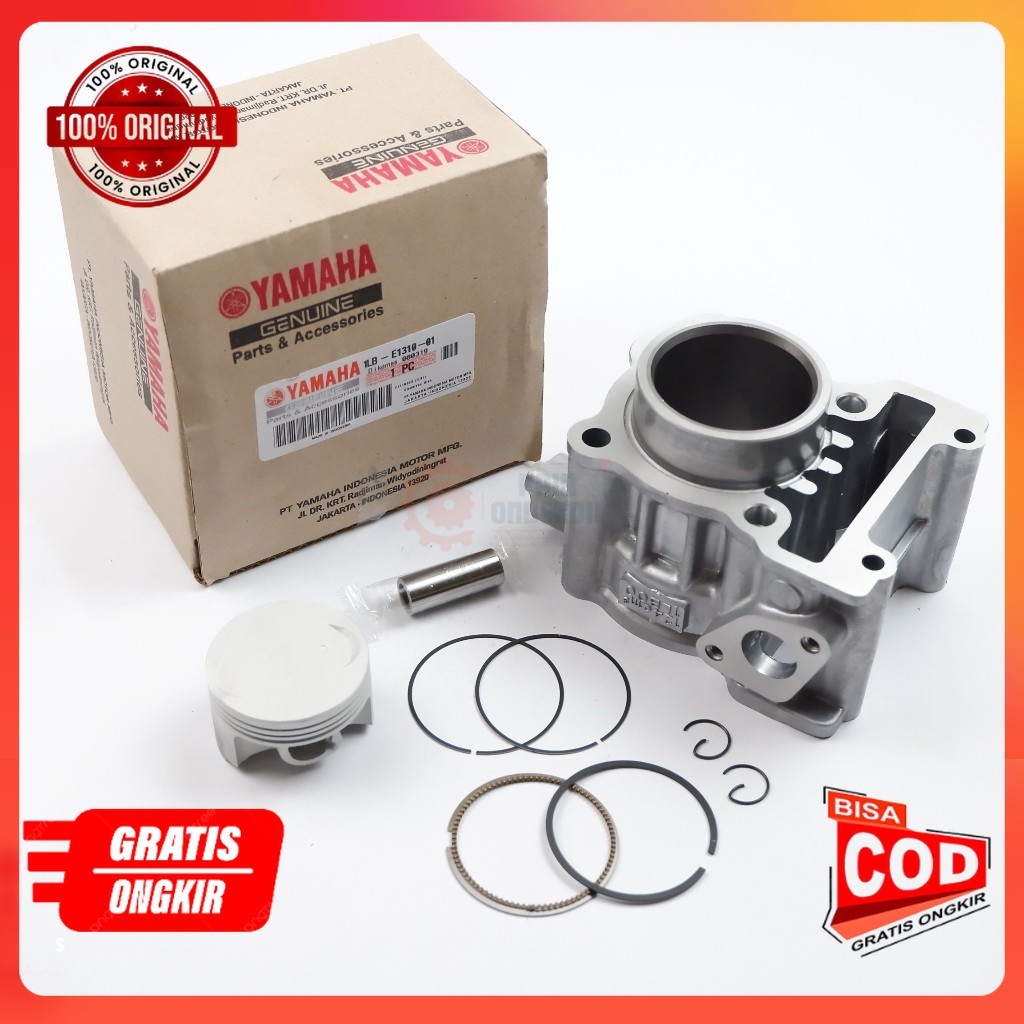 Blok Mesin 1 Set Seher Yamaha Xeon 125 & Xeon RC 125 - 1LB onderdil motor part Ori