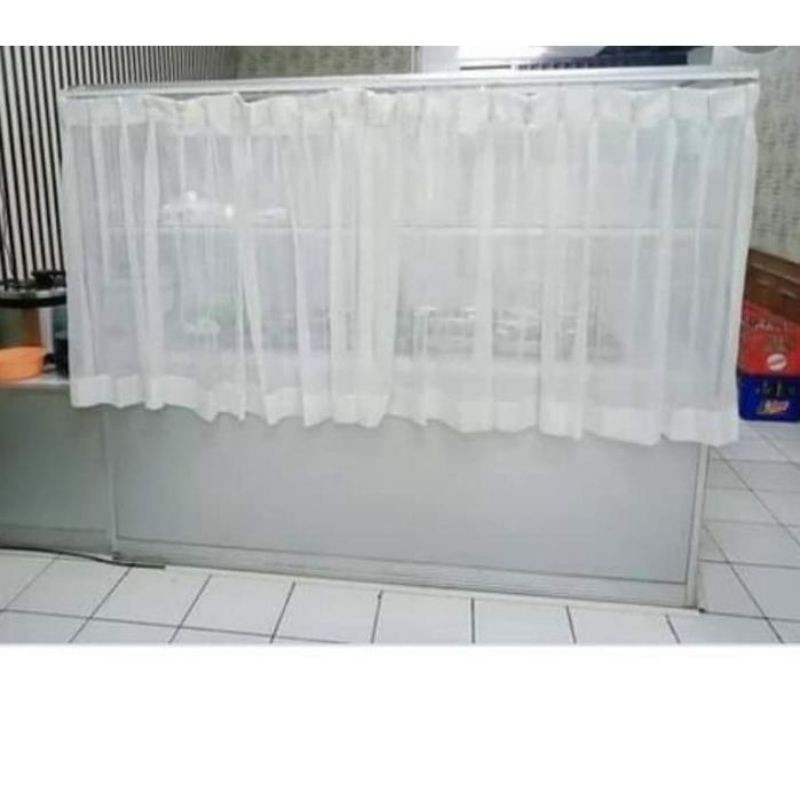 Gorden vitrase etalase warteg