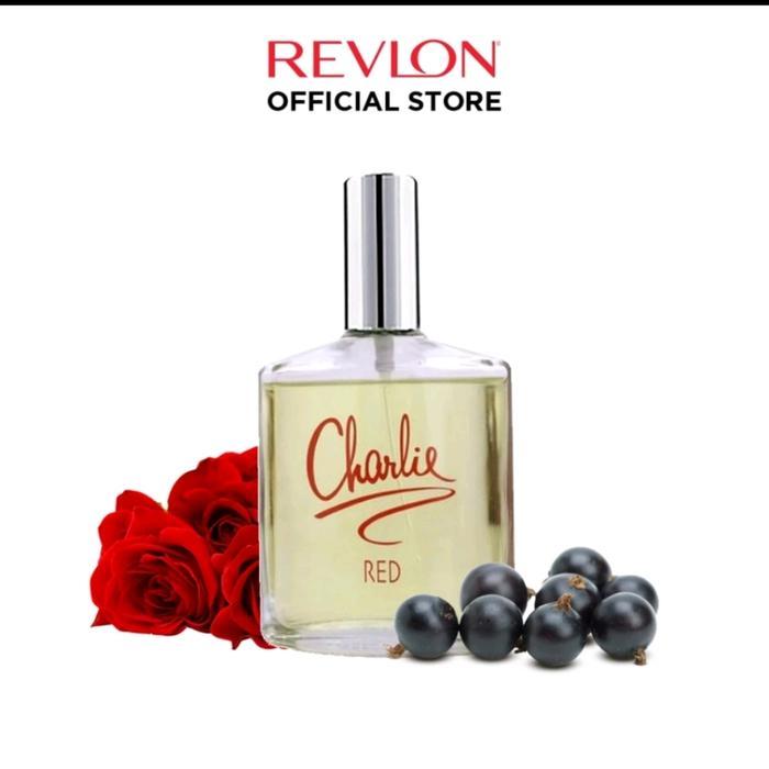charlie white parfume revlon ori - red 100ml