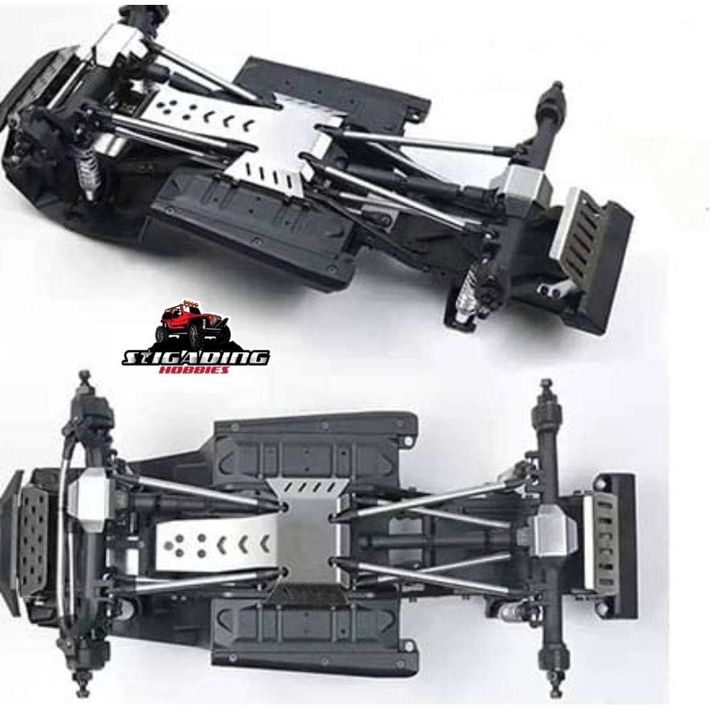 VANQUISH VS4-10 PHOENIX SKIDPLATE AND AXLE ARMOR PROTECTION STEEL