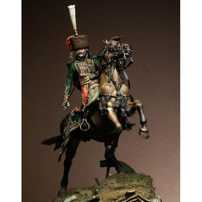 1/32 54mm Resin Figure Assembled Model Kit History Military General Lasalle Unassembled and Unpainte