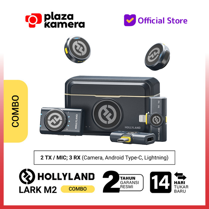 Hollyland Lark M2 Wireless Lavalier Microphone Lark M2