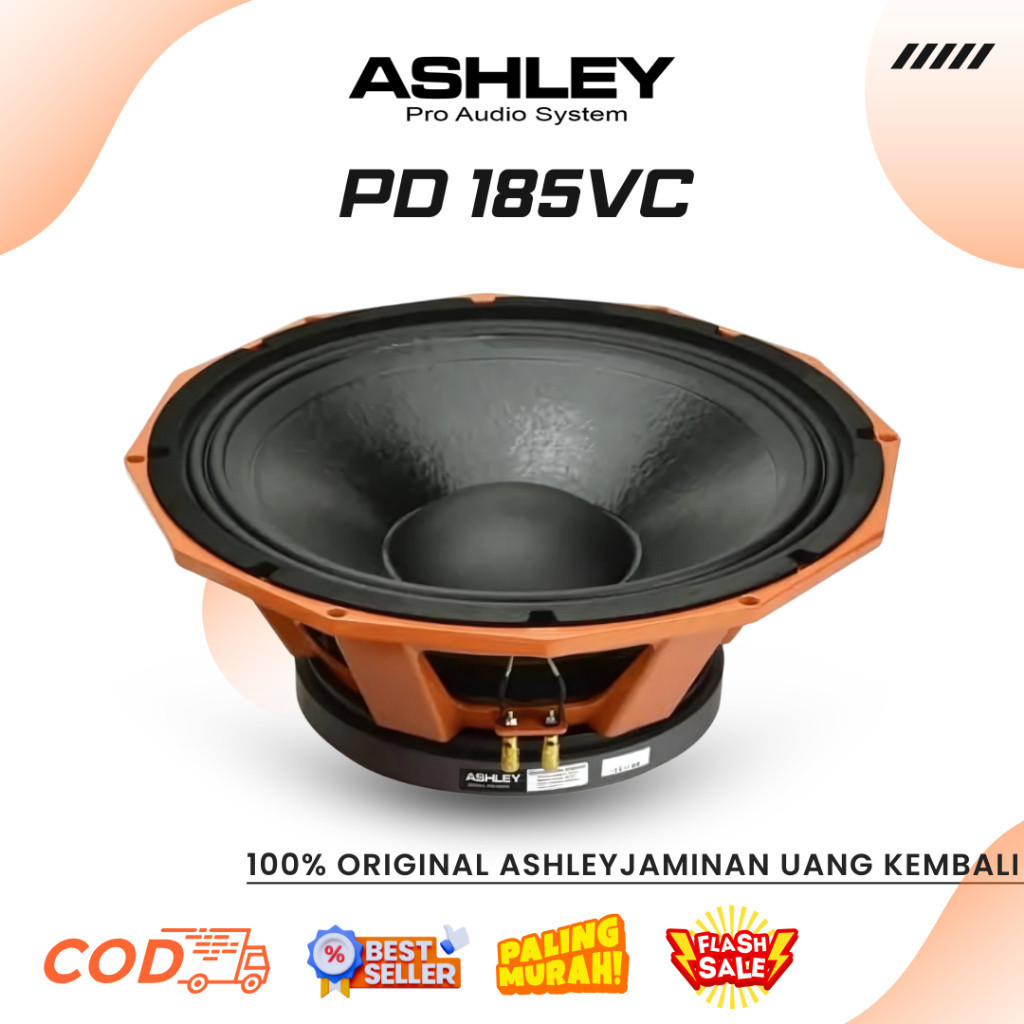 Speker Ashley PD 185VC Professional Speaker 1500watt-3000watt