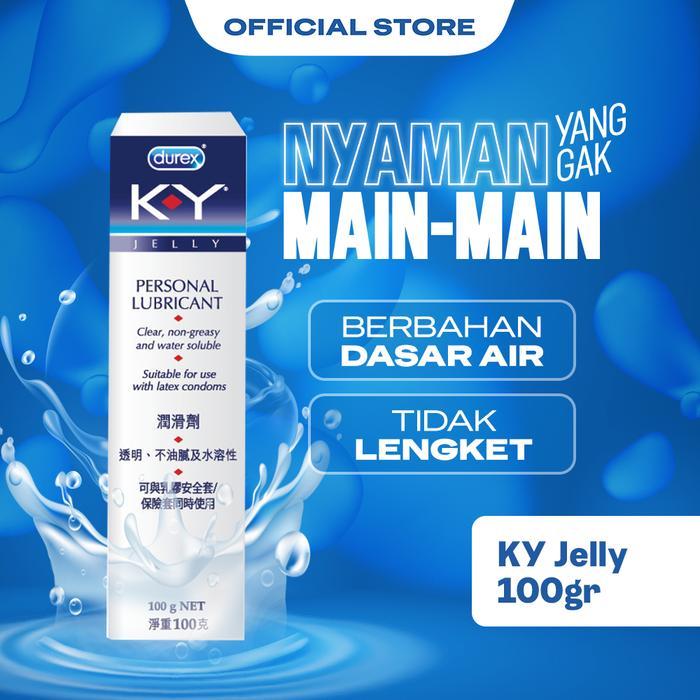 PROMO  Durex KY Jelly Personal Lubricant 100g - Pelumas Pria dan Wanita