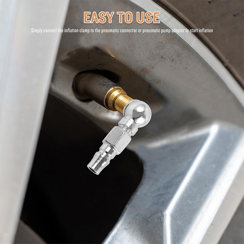Air Chuck Panjang / Air Chuck Keong / Air Chuck Keong / Nozzle Pompa Angin Untuk Ban Mobil-COD