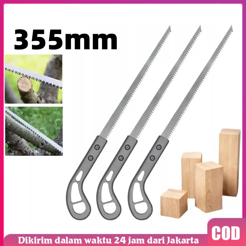 SK5 Baja Gergaji Potong Kayu Tajam Manual Woodworking Hand Saw Gergaji Kayu Gergaji Bambu Gergaji Da