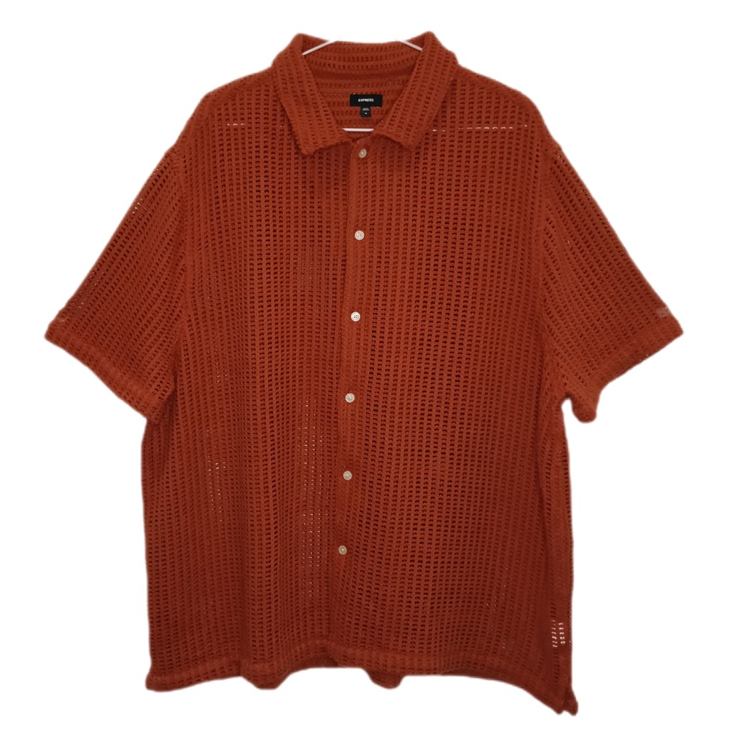 Kemeja Express Original Sisa Export - Rajut