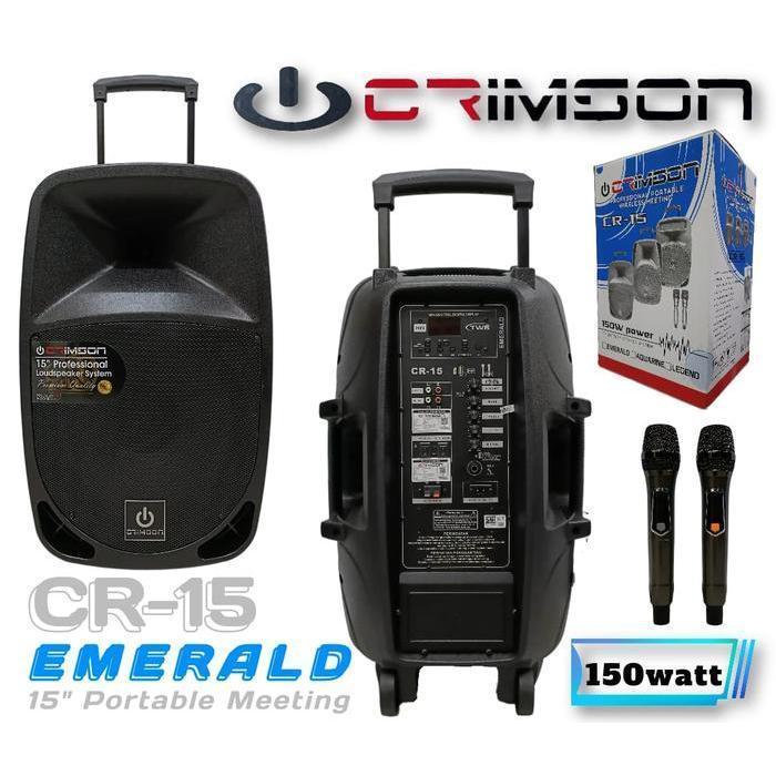 Speaker Meeting Crimson 15 Inch CR-15 Emerald Portable 150 W Original