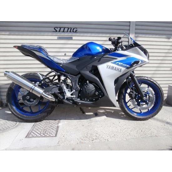 Knalpot Slip On Titanium STING R&D Yamaha R25 -2034552A