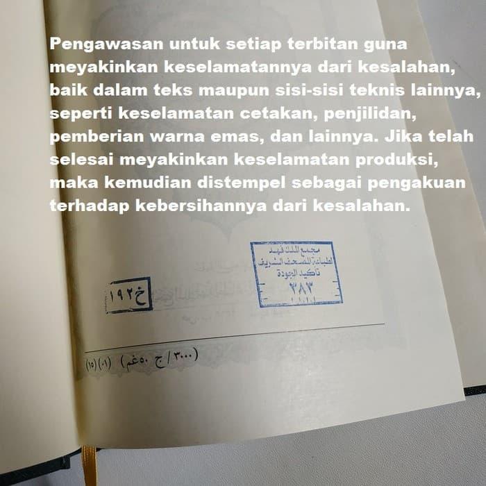 ORIGINAL Mushaf Madinah Q4 Al Quran Madinah A5 Mushaf Utsmani AlQuran