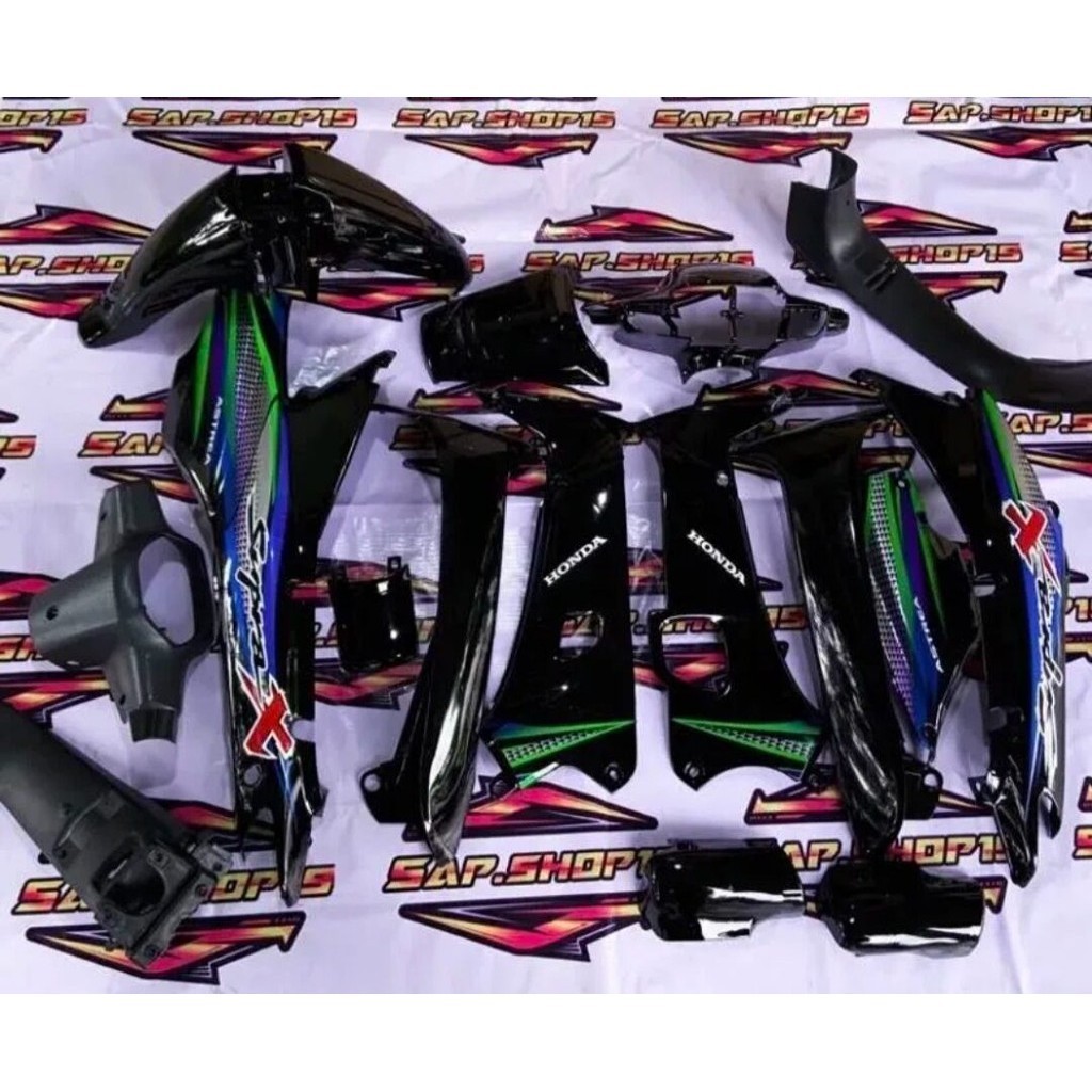 FULL BODY SUPRA X LAMA/FULL BODY SUPRA FIT LAMA FULLSET 1 MOTOR TERLENGKAP COVER BODY FULL SUPRA X/S