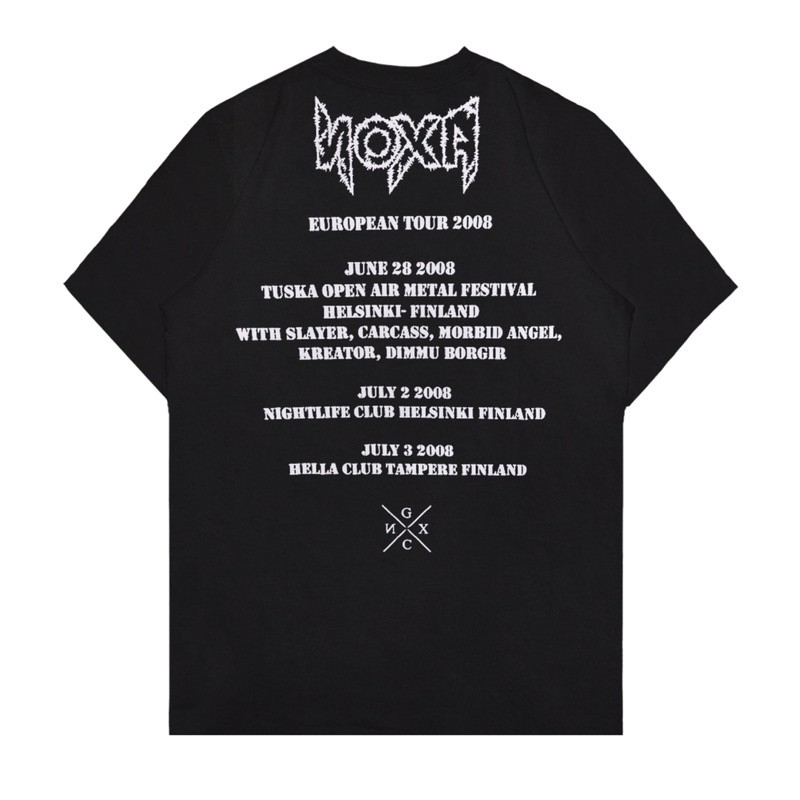 Xtrememerch Noxa "European Tour 2008" Unisex Tee