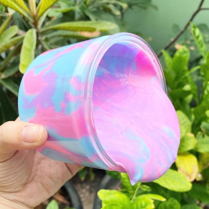 Helmin PETshop SLIME UNICORN 350ML by CFORCLOVER / tofu murah grosir reseller mainan - Dicampur