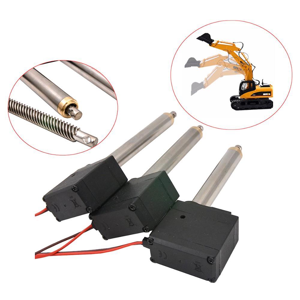 3PCS /Set Upgraded Metal Strength Screw Rob Main Arm Second Arm Bucket Arm Driving Rod With Servo Fo