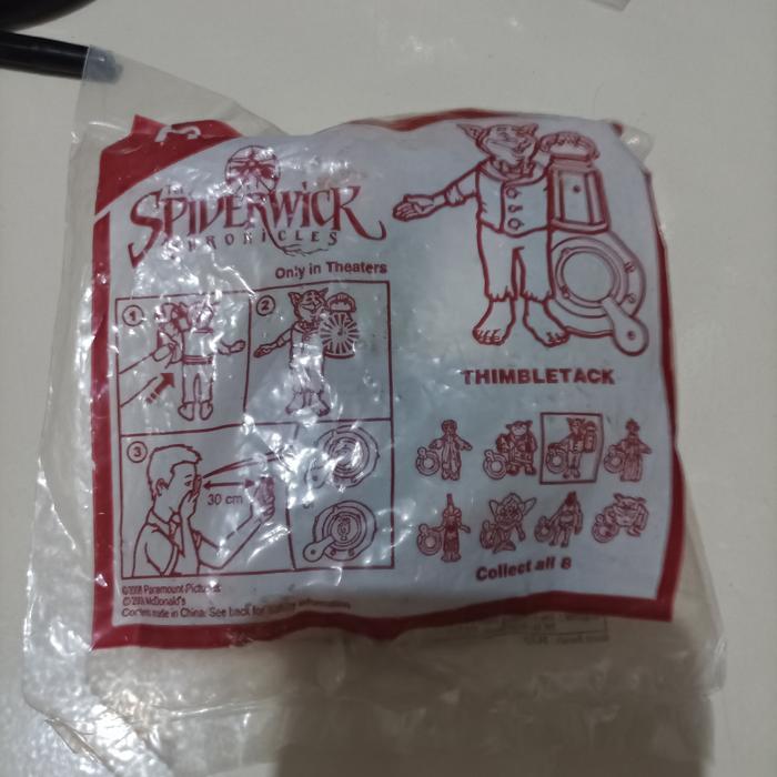 Thimbletack - Spiderwick Chronicles - Happy Meal MC Donalds | RARE TaO 