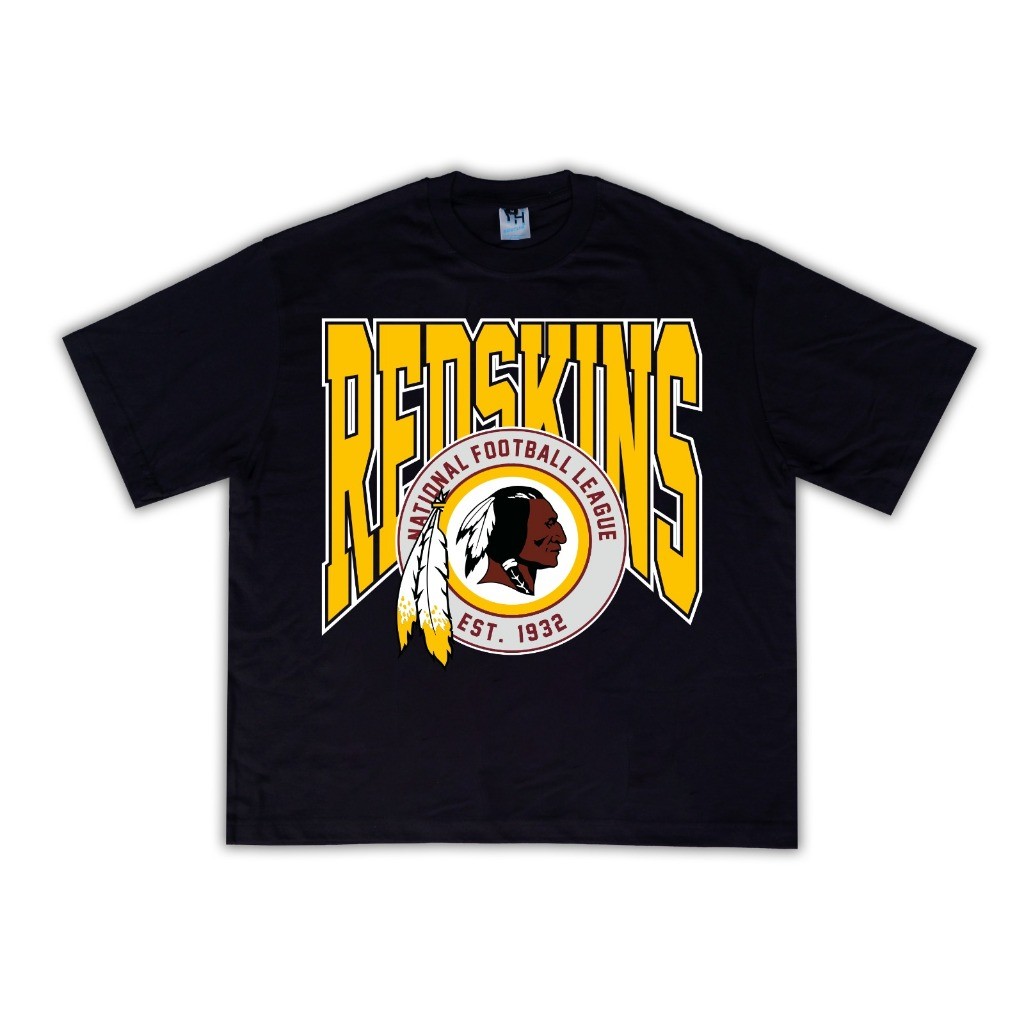 COD REDSKINS WASHINGTON COMMANDERS NFL TSHIRT VINTAGE KAOS MAROON TEAM FOOTBALL