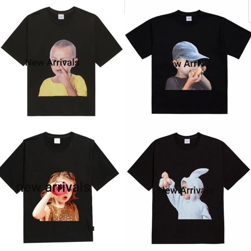 ADLV Baby Face Oversized Tshirt Baju Kaos
