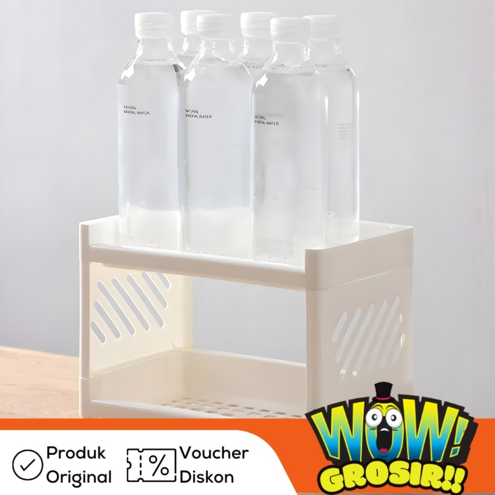 Rak Serbaguna Portable Murah / Meja Plastik Kosmetik Mini / Rak meja kecil multifungsi