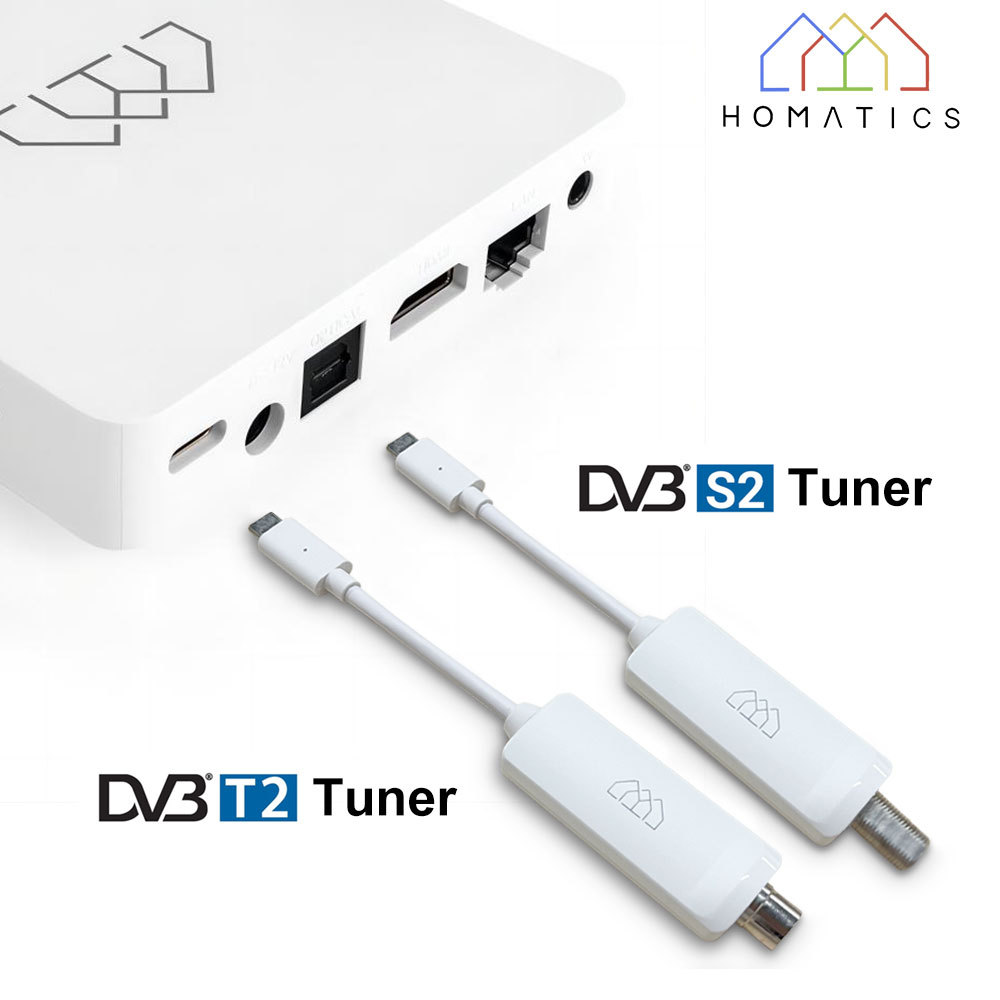 Original HOMATICS DVB-T2 DVB-S2 Tuner for Homatics Android TV Box R Lite 4K & 4K Plus & RockTek G2 a