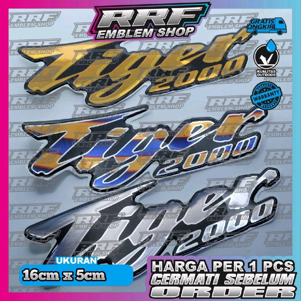 emblem timbul honda TIGER 2000 , stiker logo honda TIGER 2000