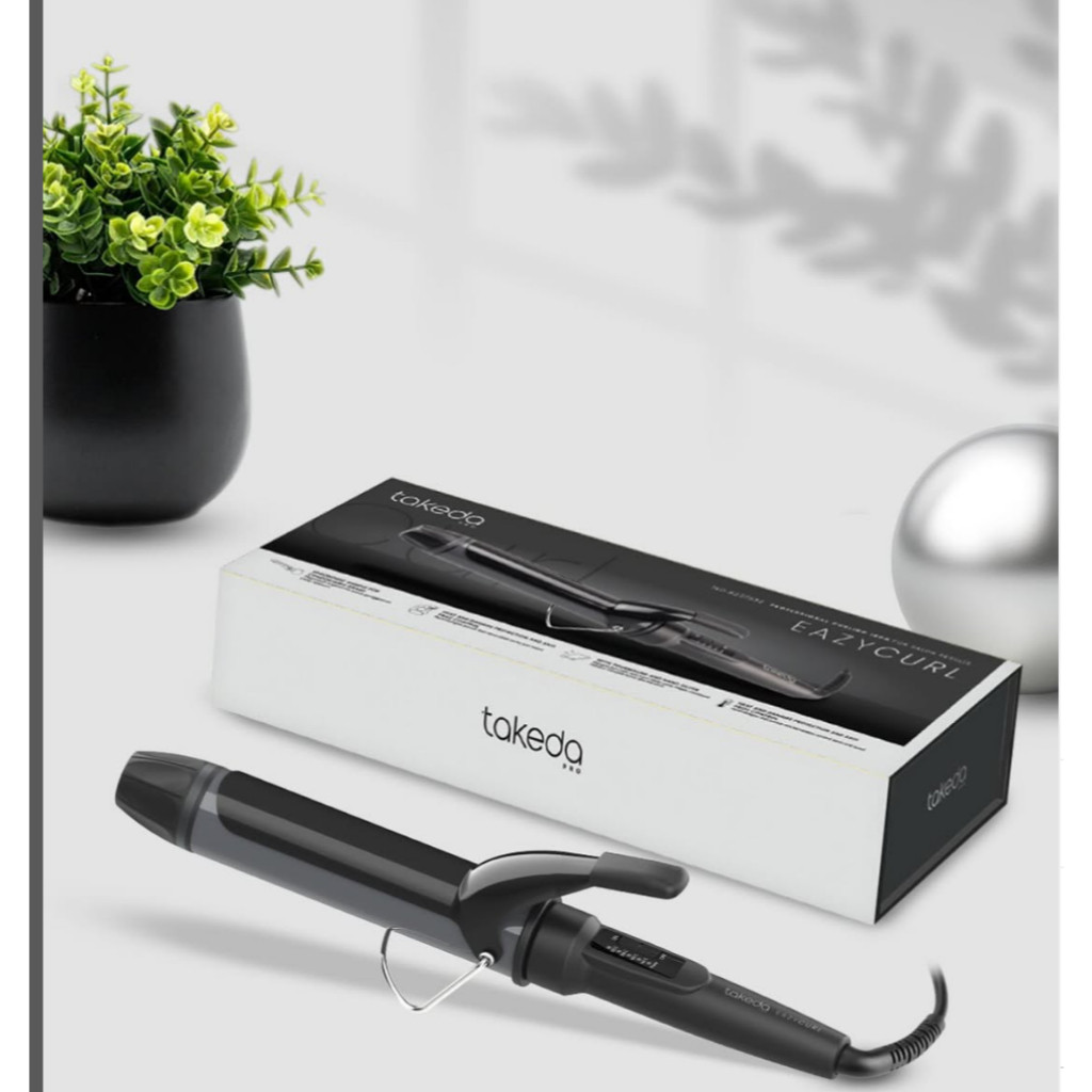 TakedaPro TKD-8227S38 Eazy Curly 38mm Hair Iron
