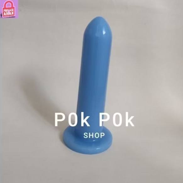 [ PRIVASI AMAN ] silicone dilator vaginismus 5 BIRU -heramartt-